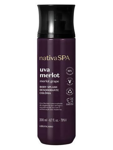 O Boticário Uva Merlot fragrance bottle