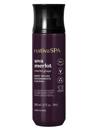 O Boticário Uva Merlot fragrance bottle