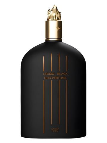 Lecmo Black Oud fragrance bottle