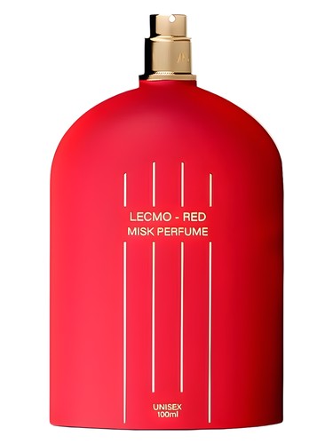 Lecmo Red Misk fragrance bottle