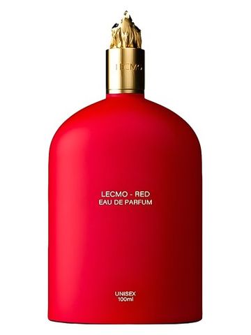 Lecmo Red fragrance bottle