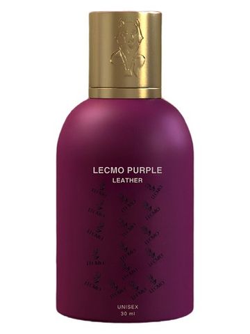 Lecmo Purple Leather fragrance bottle