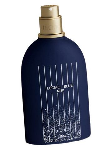 Lecmo Blue Misk fragrance bottle