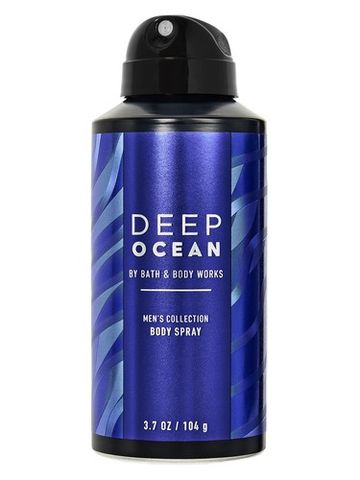 Bath & Body Works Deep Ocean fragrance bottle