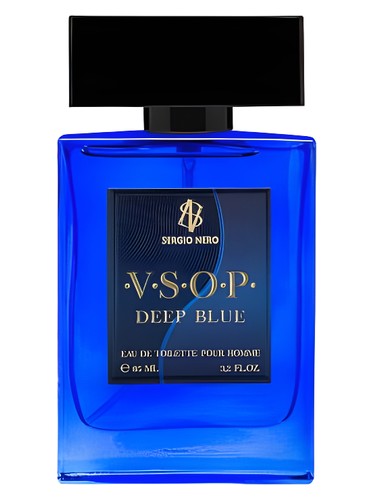 Sergio Nero VSOP Deep Blue fragrance bottle