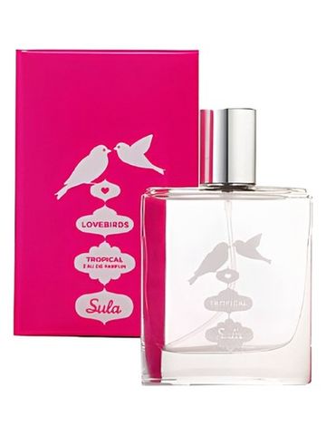Susanne Lang Sula Lovebirds Tropical fragrance bottle