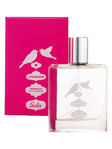 Susanne Lang Sula Lovebirds Tropical fragrance bottle