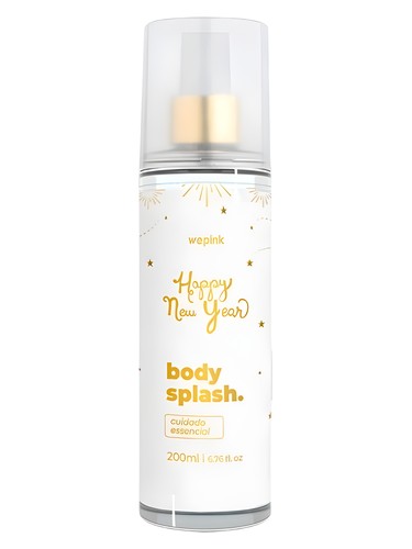 We Pink Happy New Year fragrance bottle