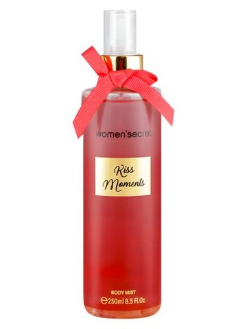 Women Secret Kiss Moments Body Mist fragrance bottle