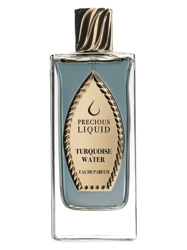 Precious Liquid Turquoise Water fragrance bottle