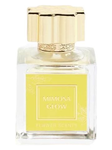 Flower Scents Mimosa Glow fragrance bottle