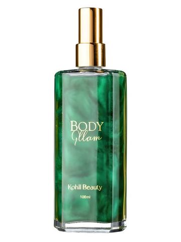 Kohll Beauty Body Glam fragrance bottle