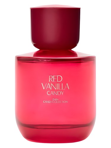 Zara Red Vanilla Candy fragrance bottle