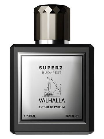 Superz. Valhalla fragrance bottle