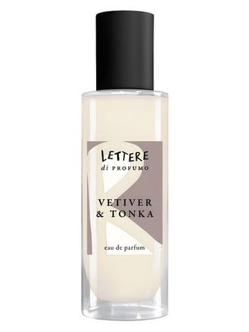 Lettere di Profumo Vetiver & Tonka fragrance bottle