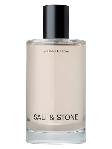 SALT & STONE Saffron & Cedar fragrance bottle