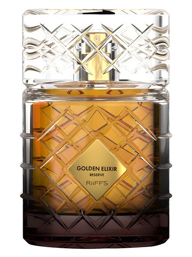 Riiffs Perfumes Golden Elixir Reserve fragrance bottle