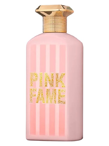 Fragrance World Pink Fame fragrance bottle