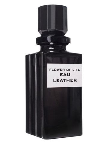 Artenisia Flower of life EAU LEATHER fragrance bottle