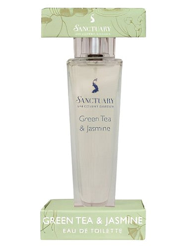 Sanctuary Spa Green Tea & Jasmin fragrance bottle