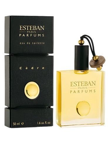 Esteban Cedre fragrance bottle