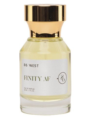 86 West Finity AF fragrance bottle