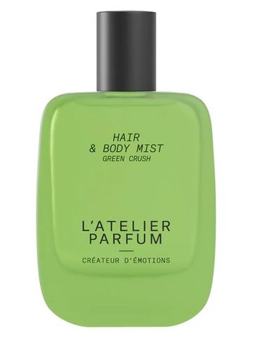 L'Atelier Parfum Green Crush Hair and Body Mist fragrance bottle