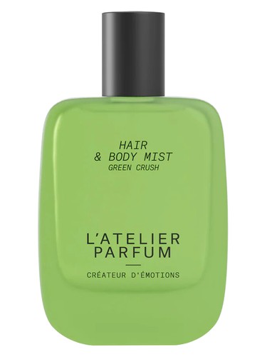 L'Atelier Parfum Green Crush Hair and Body Mist fragrance bottle