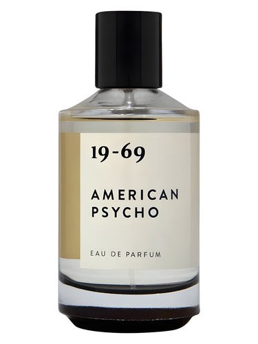 19-69 American Psycho fragrance bottle