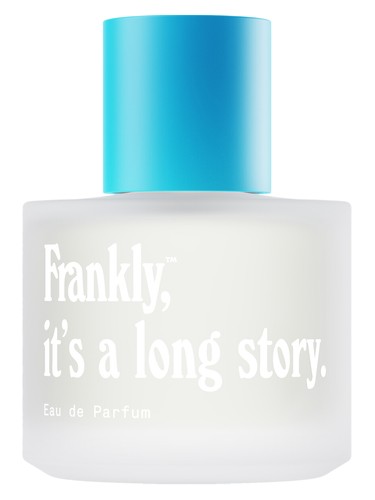 Smell Frankly It's a long story fragrance bottle