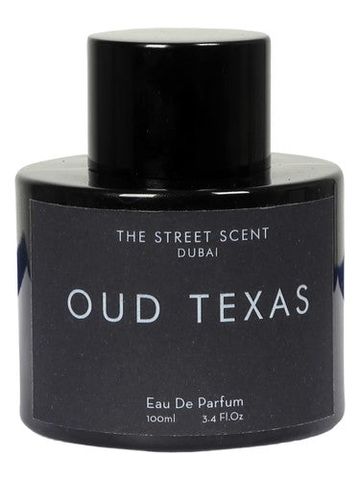 The Street Scent Oud Texas fragrance bottle