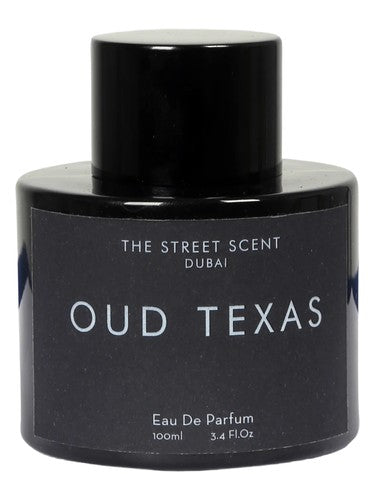 The Street Scent Oud Texas fragrance bottle