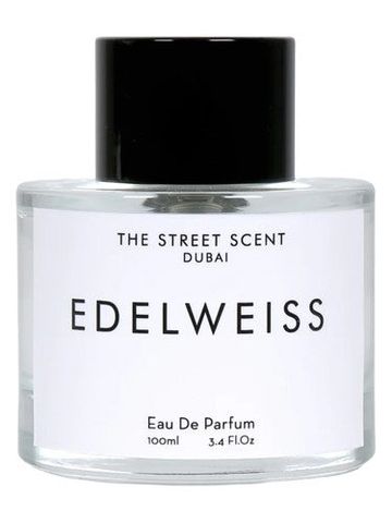 The Street Scent Edelweiss fragrance bottle