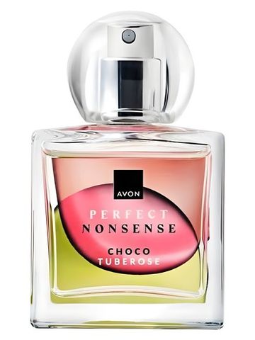 Avon Perfect Nonsense Choco Tuberose fragrance bottle