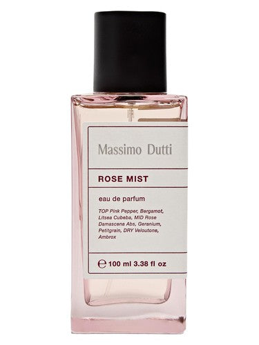 Massimo Dutti Rose Mist fragrance bottle
