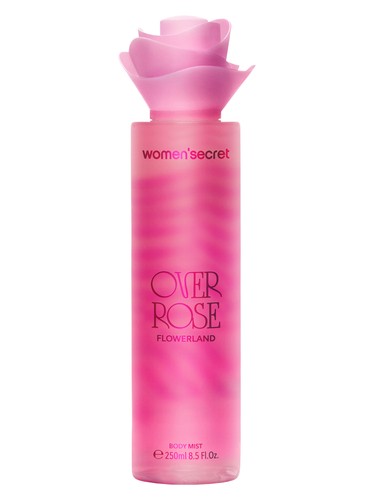 Women Secret Over Rose Body Mist fragrance bottle