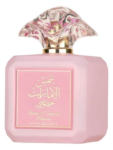 Ard Al Zaafaran Shams Al Emarat Pink Blush fragrance bottle