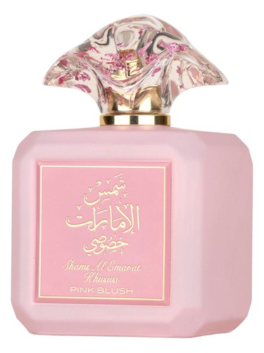 Ard Al Zaafaran Shams Al Emarat Pink Blush fragrance bottle