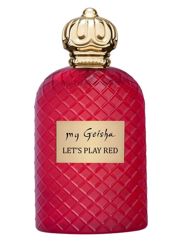 My Geisha Let's Play Red fragrance bottle