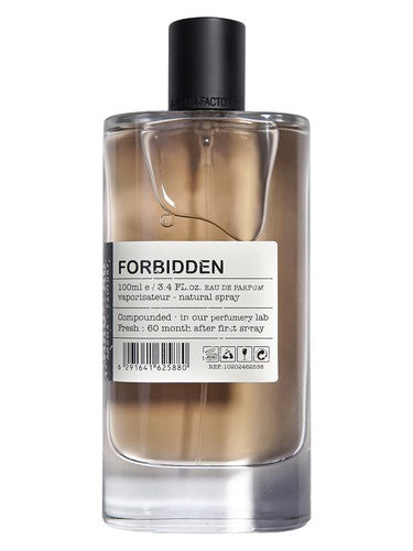 ARO-FAC Aroma Factory FORBIDDEN fragrance bottle
