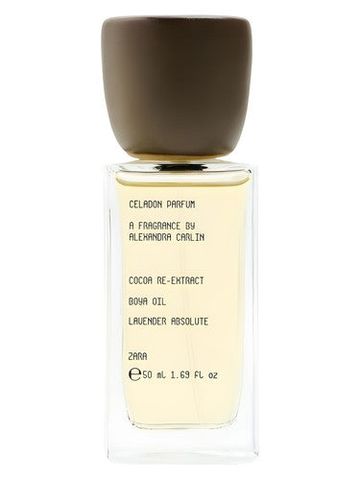 Zara Celadon fragrance bottle