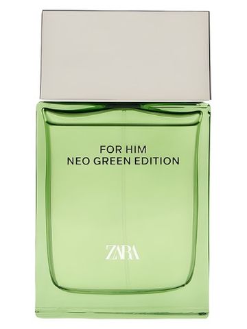 Zara Neo Green Edition fragrance bottle