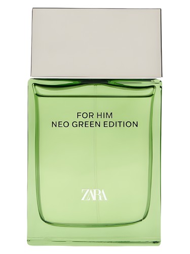 Zara Neo Green Edition fragrance bottle