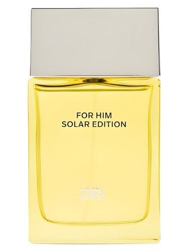 Zara Solar Edition fragrance bottle
