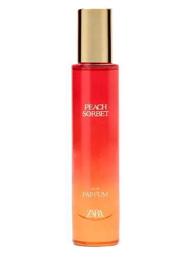 Zara Peach Sorbet fragrance bottle