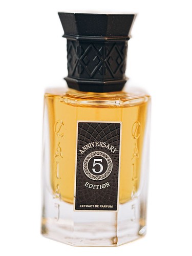 Calaj 5 Anniversary Edition fragrance bottle