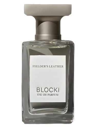 Blocki Fielder's Leather fragrance bottle
