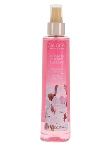 Calgon Japanese Cherry Blossom fragrance bottle