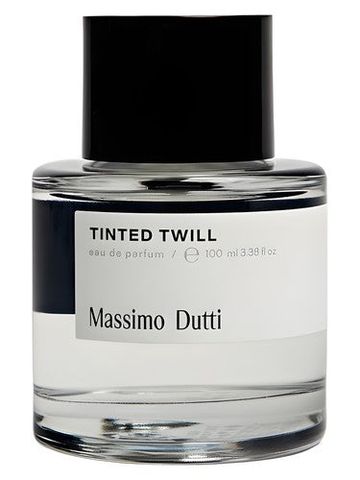 Massimo Dutti Tinted Twill fragrance bottle