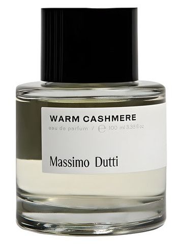 Massimo Dutti Warm Cashmere fragrance bottle